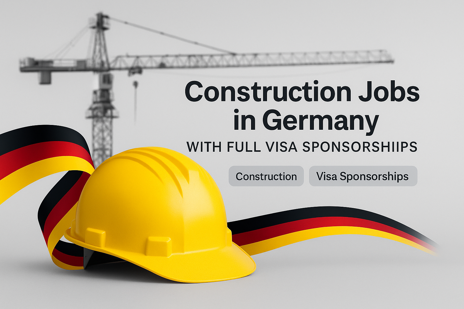 Construction Jobs in Germany with Full Visa Sponsorship